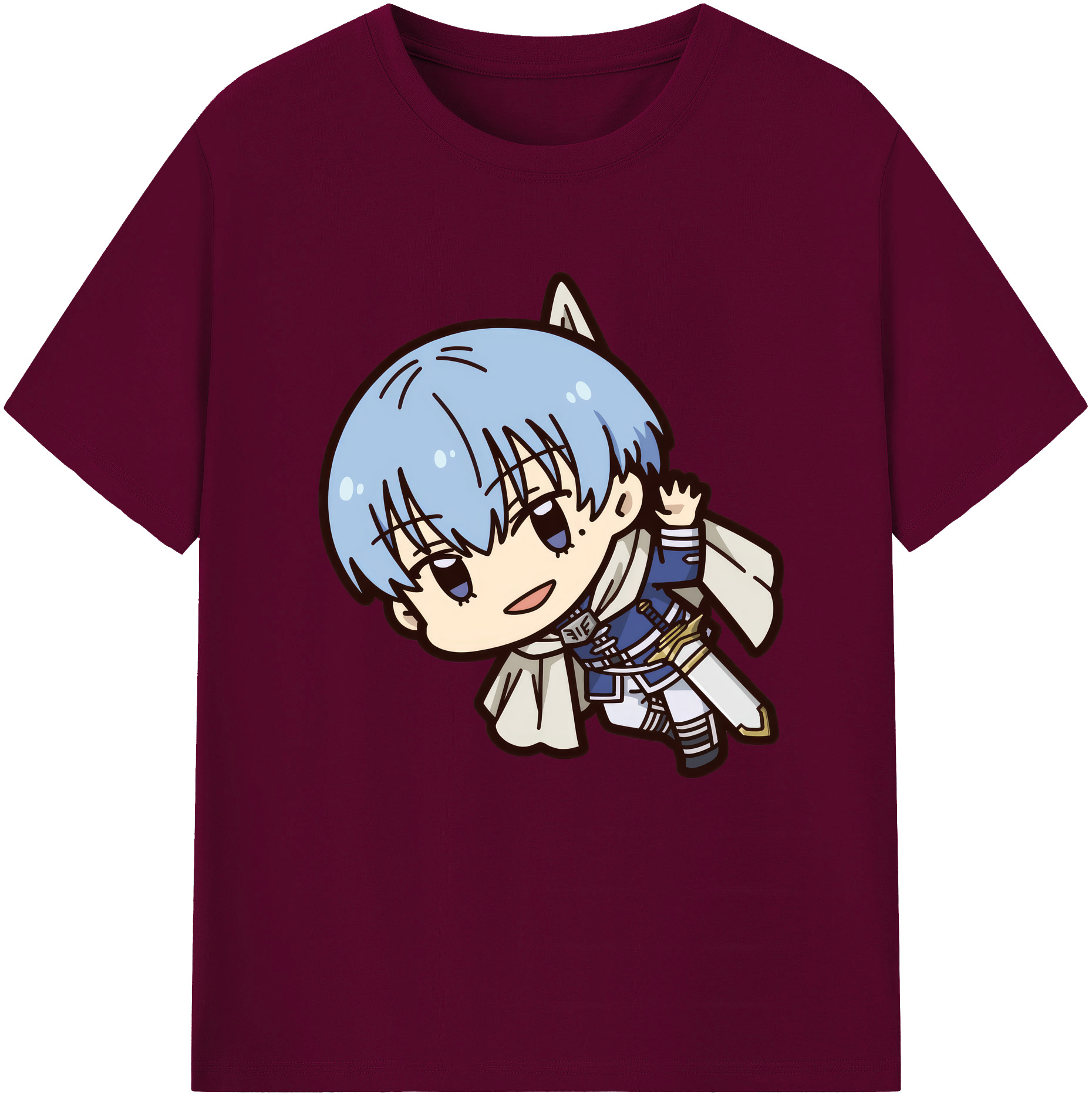 （画像用） 葬送のフリーレン Frieren レディースカジュアルプリントTシャツ（綿100％）